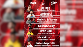 NRJ Creators Night : les talents digitaux belges à l’honneur