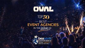 OVAL classée parmi les meilleures agences événementielles du monde