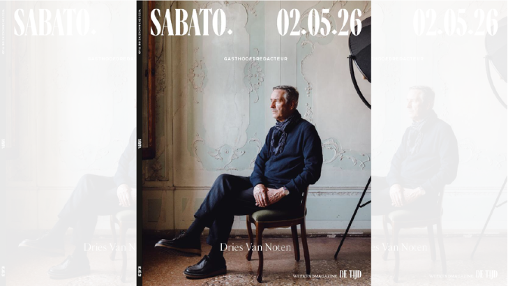 Sabato accueille Dries Van Noten comme rédacteur en chef invité