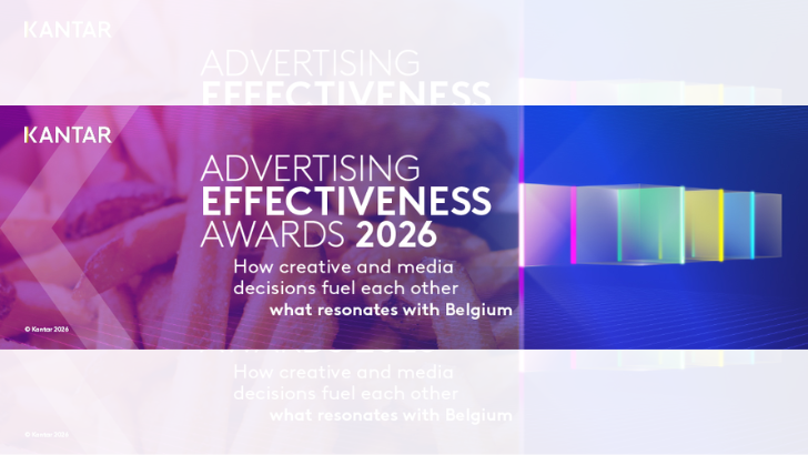 Kantar Webinar on Advertising Effectiveness Awards: Discover the winning work from around the world and what resonates with Belgium