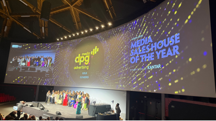 DPG Media Advertising remporte six récompenses aux AMMA, dont le titre prestigieux de Sales House of the Year