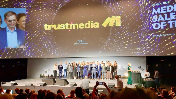 Trustmedia remporte l’or en tant que Media Sales House of the Year aux AMMA