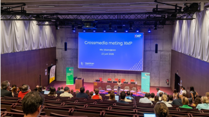 Le système de mesure crossmédia mis à l’honneur lors de la conférence MIX Vlaanderen