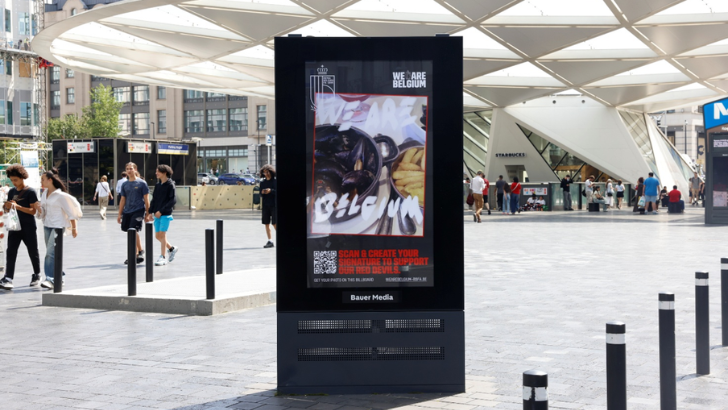 AKQA et Bauer Media Outdoor lancent « We Are Belgium »