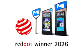Les écrans aux entrées du métro bruxellois primés d’un Red Dot Design Award