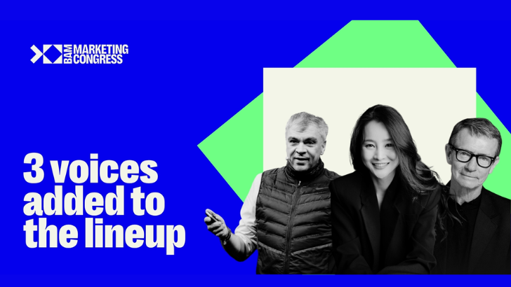 Trois nouveaux noms au programme du BAM Marketing Congress
