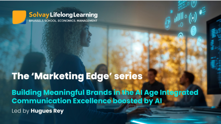 Solvay Lifelong Learning: The ‘Marketing Edge’ series
