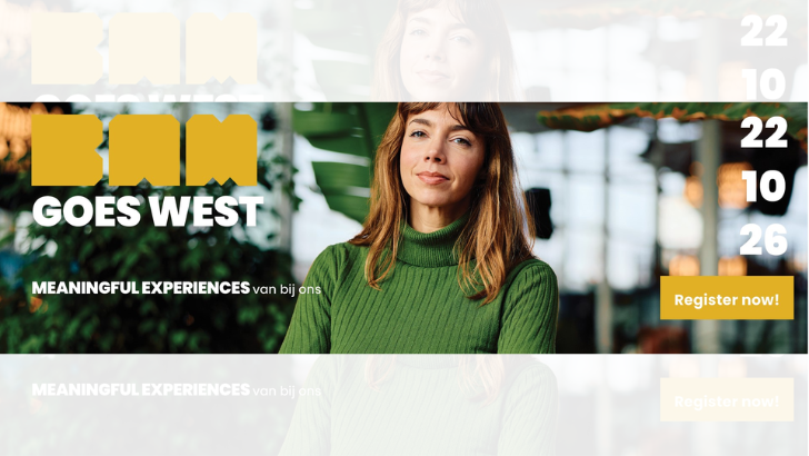 BAM goes West: Meaningful Experiences van bij ons