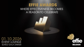 Effie Belgium lance l’Effectiveness Leadership Award