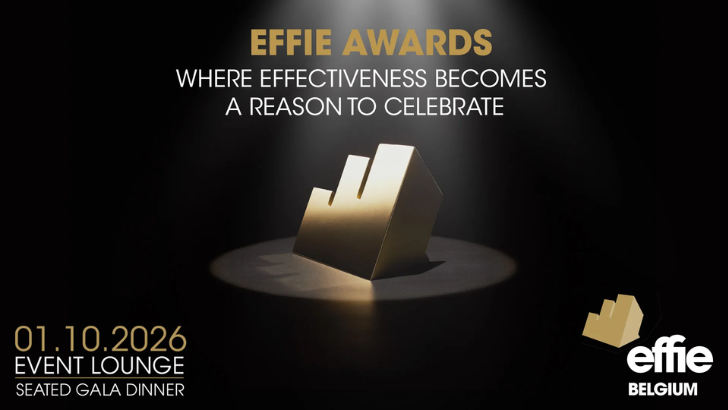 Effie Belgium introduceert Effectiveness Leadership Award