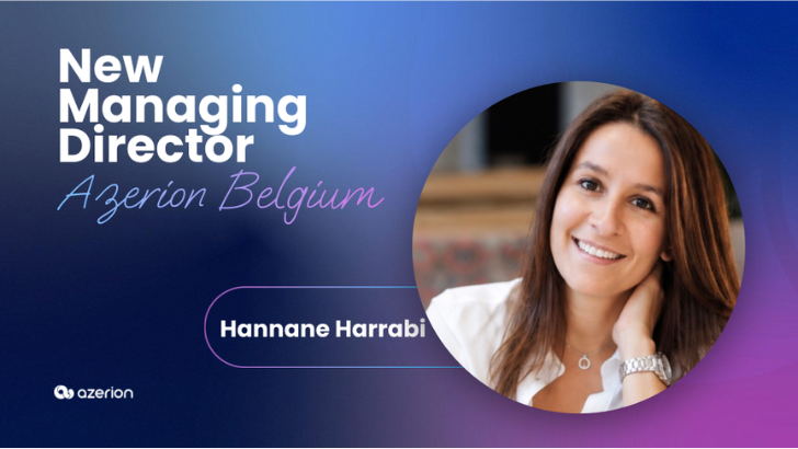 Hannane Harrabi wordt Managing Director van Azerion Belgium